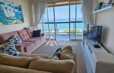 Lindo apartamento com vista para o mar na praia da cocanha
