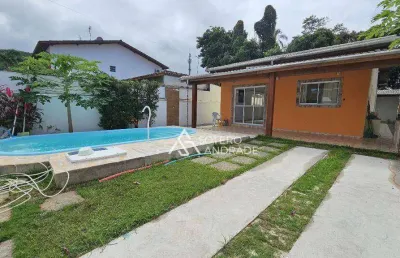 Casa com 3 dormitórios para alugar, 160 m² por r$ 3.900,00/mês - massaguaçu - caraguatatuba/sp