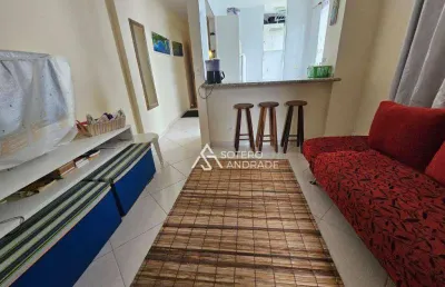 Lindo apartamento com vista para o mar na praia massaguaçu