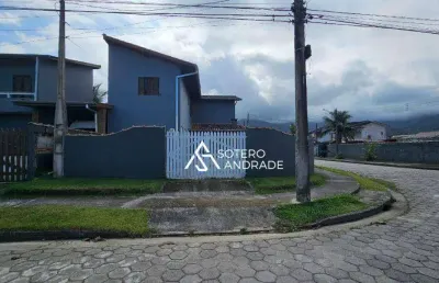 Casa com 2 dormitórios para alugar na praia massaguaçu