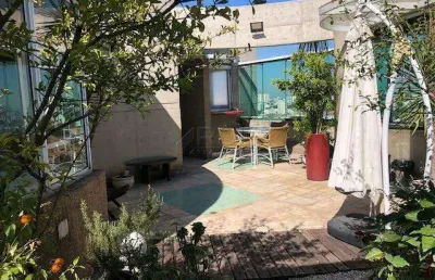 Cobertura para aluguel, 5 quartos, 5 suítes, 4 vagas, jardim - santo andré/sp