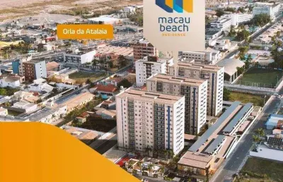 Apartamento à venda no macau beach residence , coroa do meio , aracaju, se