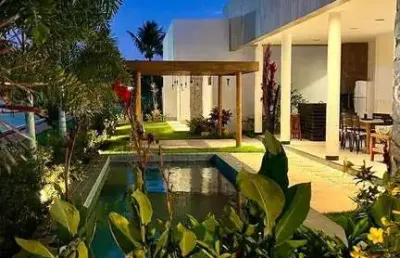 Casa à venda no ville al mare, olhos d'água, barra dos coqueiros, se