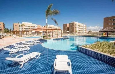 Apartamento à venda no brisas vida bela condomínio clube, espaço tropical, barra dos coqueiros, se
