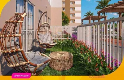 Apartamento à venda no flor de lótus mais viver, robalo, aracaju, se