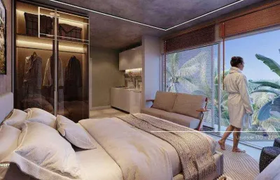Apartamento à venda no sunset exclusive resort, porto de galinhas, ipojuca, pe