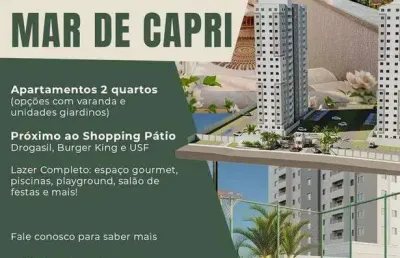 Apartamento à venda no mar de capri, antares, maceió, al