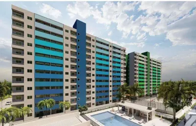 Apartamento à venda no condomínio reserva do prata - telesil, benedito bentes, maceió, al