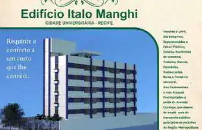 Apartamento à venda no italo manghi, cidade universitária, recife, pe