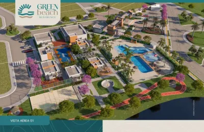 Lote à venda no green beach residence , aruana , aracaju, se