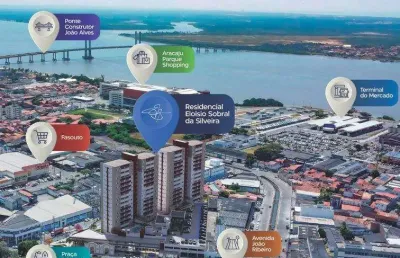 Apartamento à venda no eloisio sobral da silveira , industrial , aracaju, se