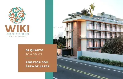 Apartamento à venda no wiki beach residence , porto de galinhas , ipojuca, pe