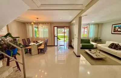 Casa à venda no amparo riverside - rua carlos conceição - miragem , buraquinho , lauro de freitas, ba