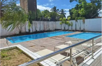 Apartamento para locação no residencial alicante , barro duro , maceió, al