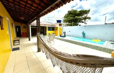 Casa para locação em rua pública, barra mar , barra de são miguel, al