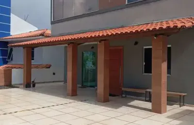 Casa para locação no condomínio villas do bosque, avenida santos dumont , centro , lauro de freitas, ba