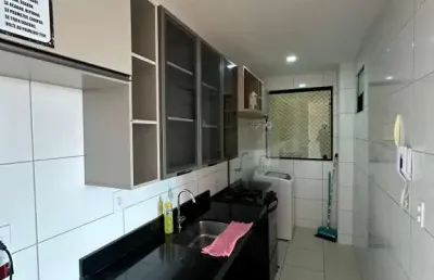 Apartamento para locação no residencial alicante , barro duro , maceió, al