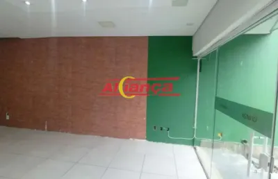 Salão comercial  para alugar, 100 m², centro - guarulhos por r$ 4.500,00