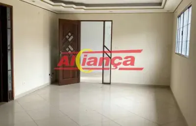 Casa com edícula para alugar 4 quartos, sendo 1 suíte e 2 vagas, 230 m², gopoúva -r$ 5.200,00