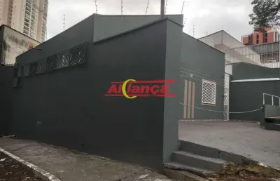 Casa comercial para alugar 3 salas e 2 vagas - 92m², centro - guarulhos/sp por r$ 3.900,00