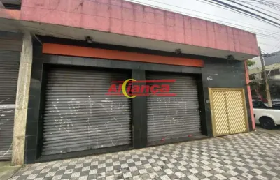 Salão para alugar, 300 m² - bairro - vila galvão - guarulhos/sp - por r$ 14.000,00