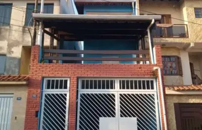 Sobrado para alugar, 5 quartos, 2 vagas de garagem, 250m² - parque continental ii - por r$ 3.500,00