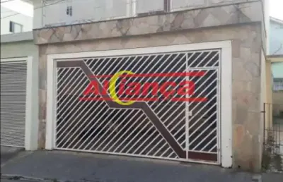 Sobrado com 3 quartos sendo 3 suítes para alugar, 160m² - jd.vila galvão - guarulhos /sp -r$4.600,00