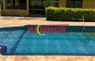 Chácara com 04 dormitórios para alugar, 9.000,00m² - aguazul - guarulhos/sp - por r$ 15.000,00