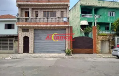 Salão 200m² com porta de ferro automática, vila galvão - por r$ 3.800,00