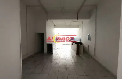 Salão para alugar, 300 m² - bairro - bonsucesso - guarulhos/sp - por r$ 10.000,00