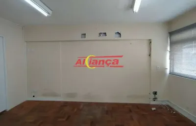Sala para alugar, 68,50m²  - centro - guarulhos/sp - por r$ 1.375,00