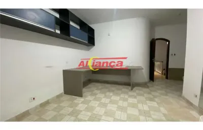 Sala comercial para alugar com 58m², parque renato maia - guarulhos/sp por r$ 1.890,00