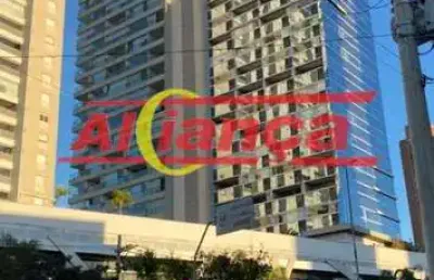 Studio, para alugar, totalmente  mobiliado com 1 quarto 30m², centro de guarulhos - por r$ 3.600,00