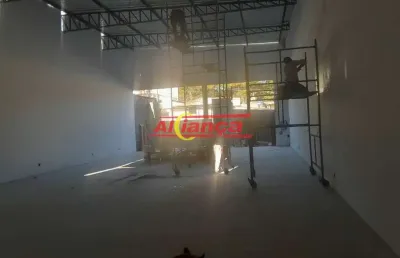 Salão comercial para alugar, 04 vagas, 230m² - jardim santa barbara - guarulhos/sp por r$ 9.000,00