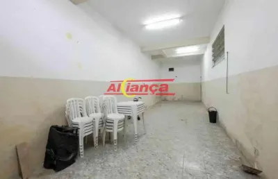 Salão comercial para alugar com 56m²,  parque jurema - guarulhos/sp por r$ 1.800,00