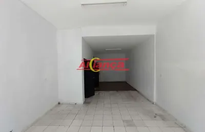 Salão para alugar, 60 m² - centro - guarulhos/sp - por r$1.900,00