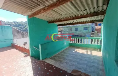 Sobrado com 2 quartos para alugar,  80m² - vila rio de janeiro - guarulhos /sp - por r$ 1.400,00