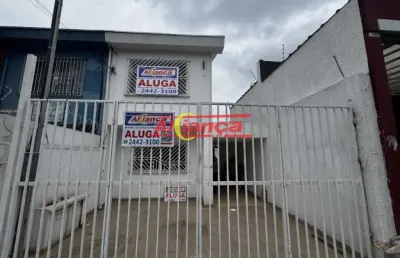 Sobrado comercial com 3 salas , 2 banheiros, 110m² - picanço -  guarulhos /sp r$ 4.400,00