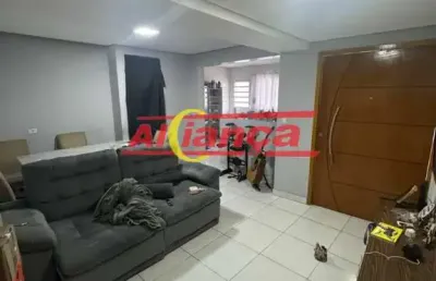 Casa com 1 quarto para alugar,  110m² - taboão - guarulhos/sp
