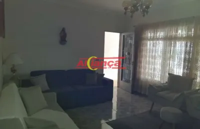 Sobrado para alugar, 3 quartos e 2 vagas, 200m², jardim tranqüilidade - guarulhos r$ 5.000,00