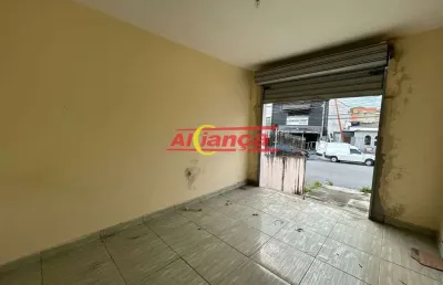 Salão comercial para alugar com 44m², cozinha, jardim rosa de frança - guarulhos/sp por r$ 1.500,00