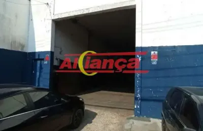 Galpão comercial para alugar com 280m², mezanino, escritório, cidade satélite - guarulhos - r$ 8.780
