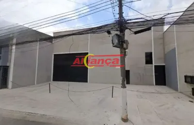 Galpão para alugar, 550m² jardim presidente dutra -  guarulhos/sp  r$ 25.000,00