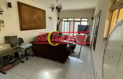 Sobrado com 3 quartos sendo 1 suíte para alugar,  340m² - vila galvão - guarulhos/sp por r$4.500,00