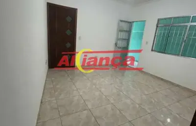 Casa com 2 dormitório para alugar, 70 m² - jardim city- guarulhos/sp por r$ 2.000,00