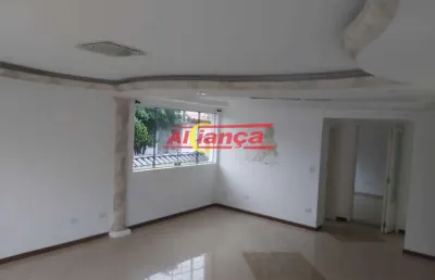 Sobrado para alugar com 5 quartos, suítes, 10 vagas, 230m², vila rosália - guarulhos/sp por r$10.000