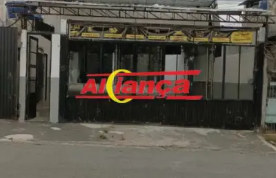 Terreno comercial para alugar com 220m², jardim vila galvão - guarulhos/sp por r$ 4.500,00