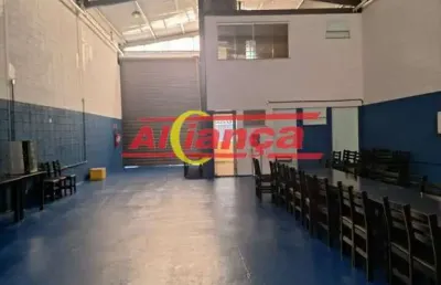 Galpão para alugar com 4 banheiros, 3 salas, 1 copa, - vila barros- guarulhos, por r$10.000,00