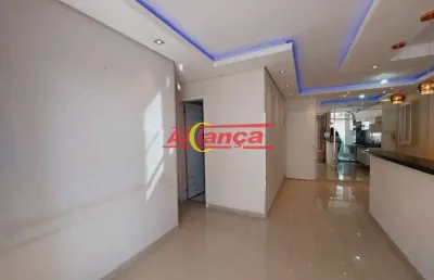 Apartamento para alugar, 2 quartos e 1 vaga coberta 54m², gopoúva - guarulhos  3.400,00