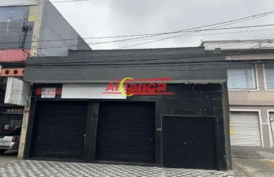 Apartamento sobre loja para alugar com 2 quartos,  80m² - bairro - vila galvão - guarulhos/sp